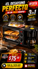 HORNO 3 en 1 PLANCHA y CAFETERA