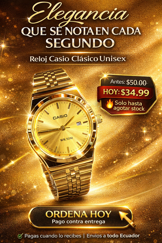 Casio Clásico Elegance Unisex
